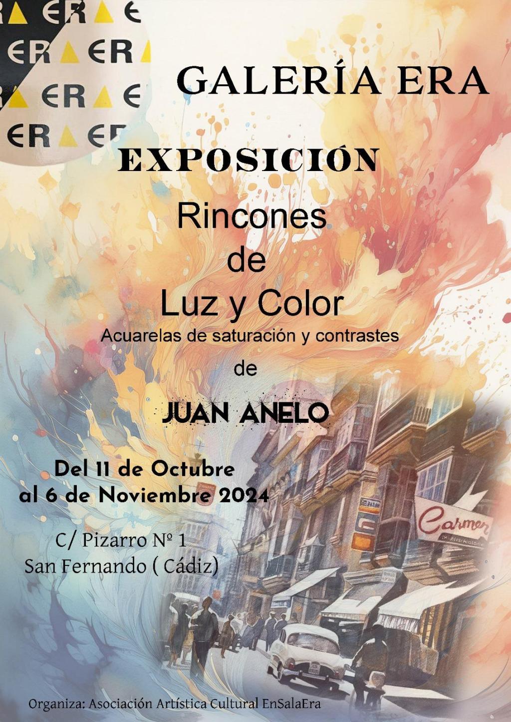 Exhibition: “Rincones de luz y color” at ERA Art Gallery, San&nbsp;Fernando