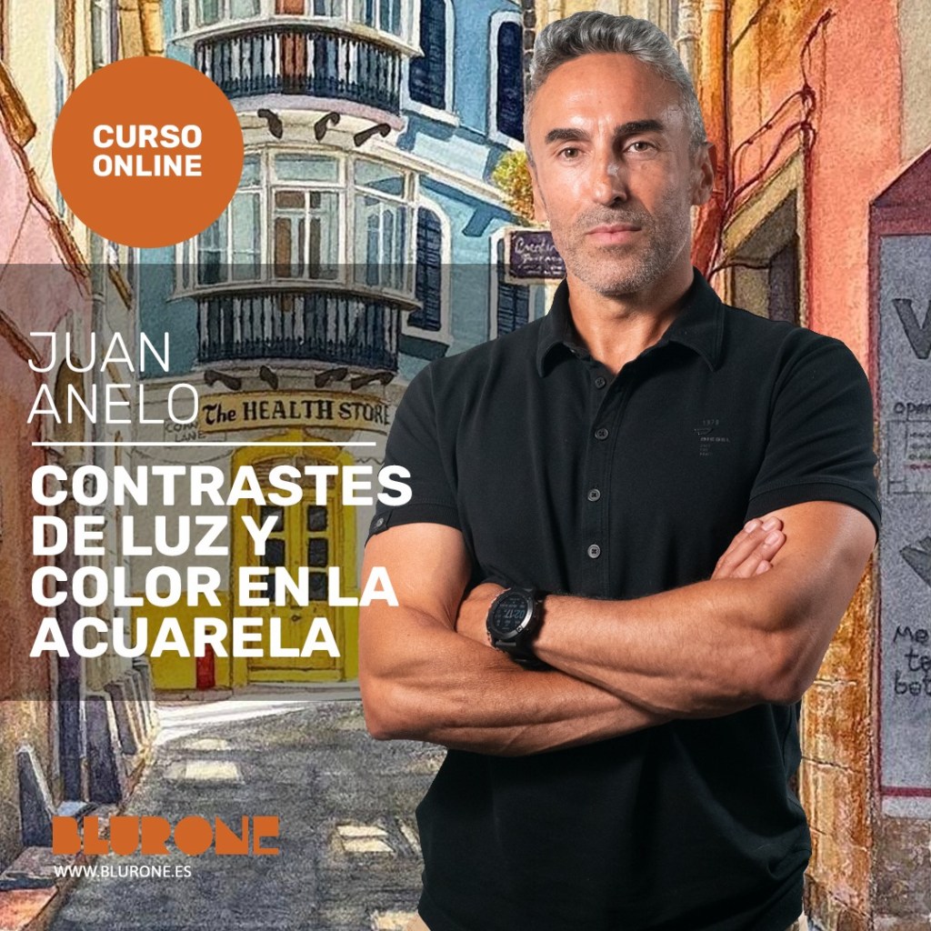 Online Course: «Light and Color Contrasts in Watercolor» with Juan&nbsp;Anelo